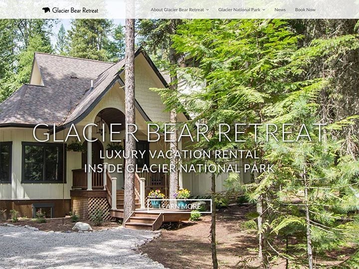 Glacier Bear Retreat Homepage