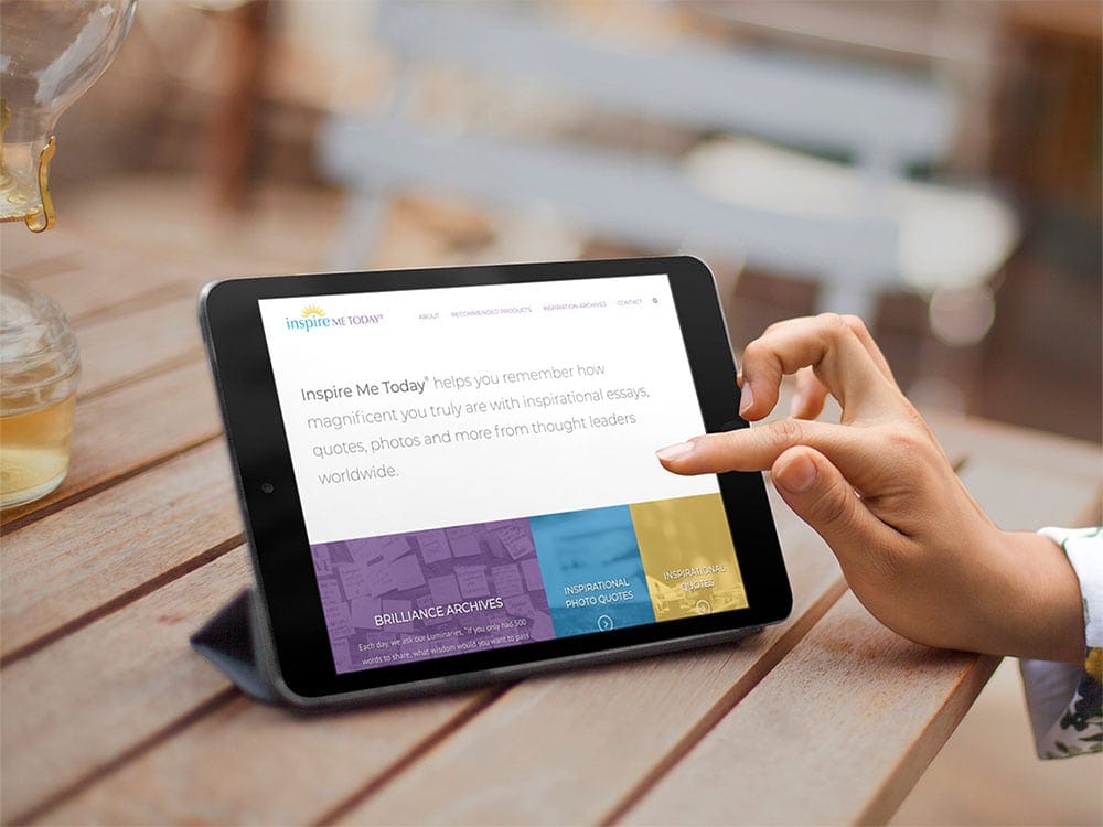 Razorfrog portfolio: Inspire Me Today
