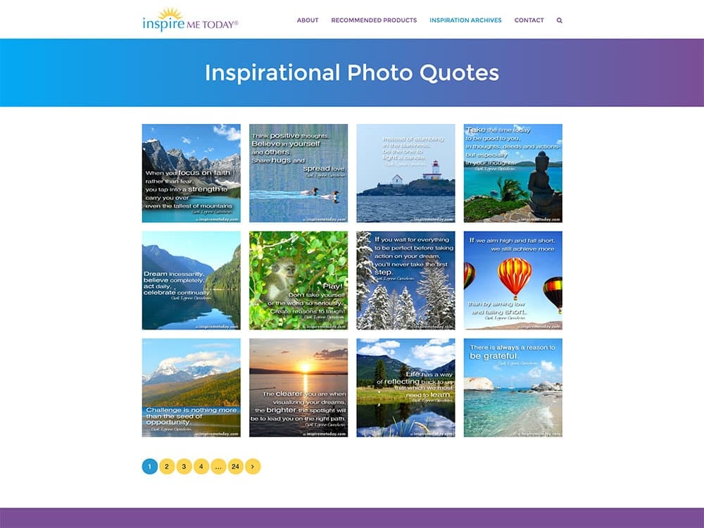 Inspire Me Today Inspirational Photo Quotes Page
