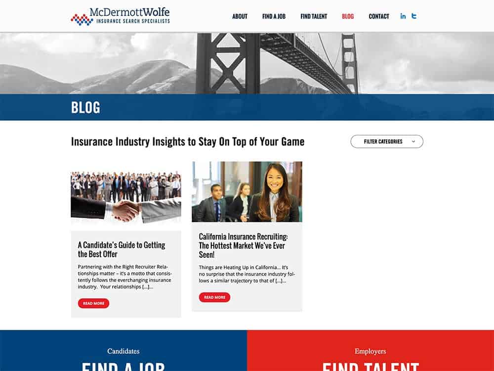 McDermott Wolfe Insurance Blog Page