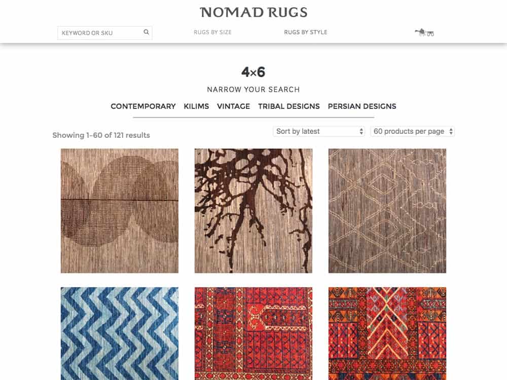 Nomad Rugs Size Category Page