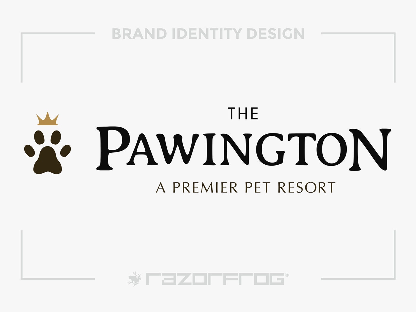 The Pawington Logo Design