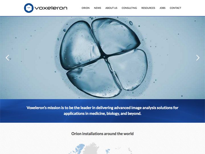 Voxeleron Homepage