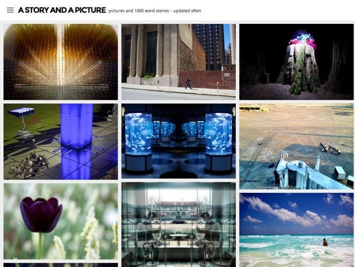 A Story And A Picture Homepage