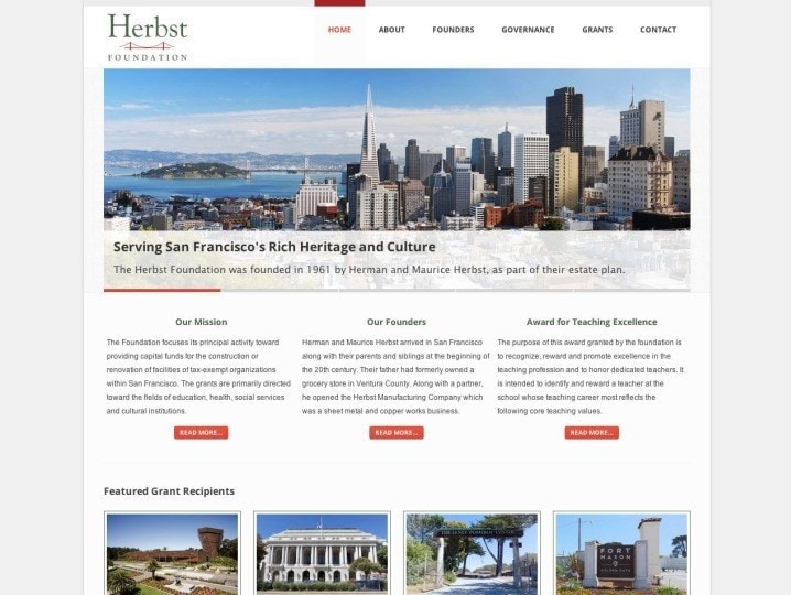 The Herbst Foundation Homepage