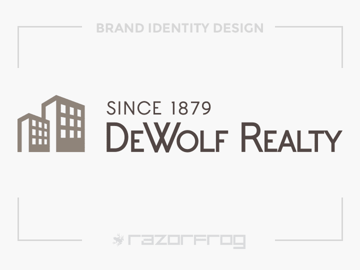 DeWolf Realty Brand Identity Logo Design
