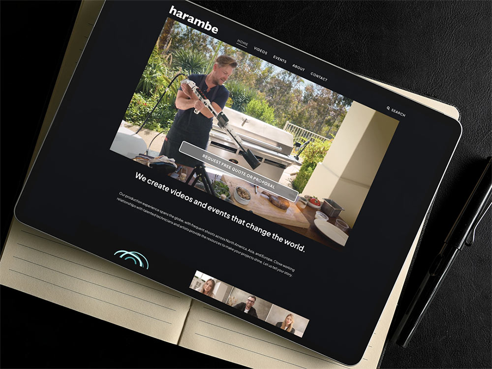 Razorfrog portfolio: Harambe Production Company