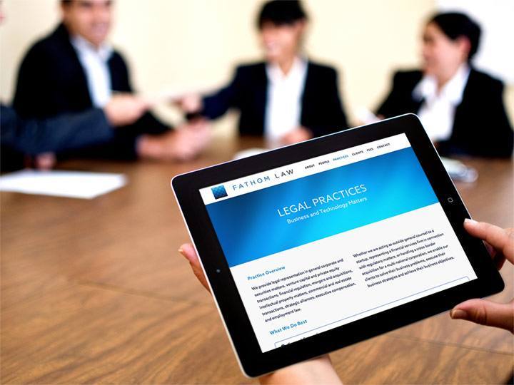 Razorfrog portfolio: Fathom Law