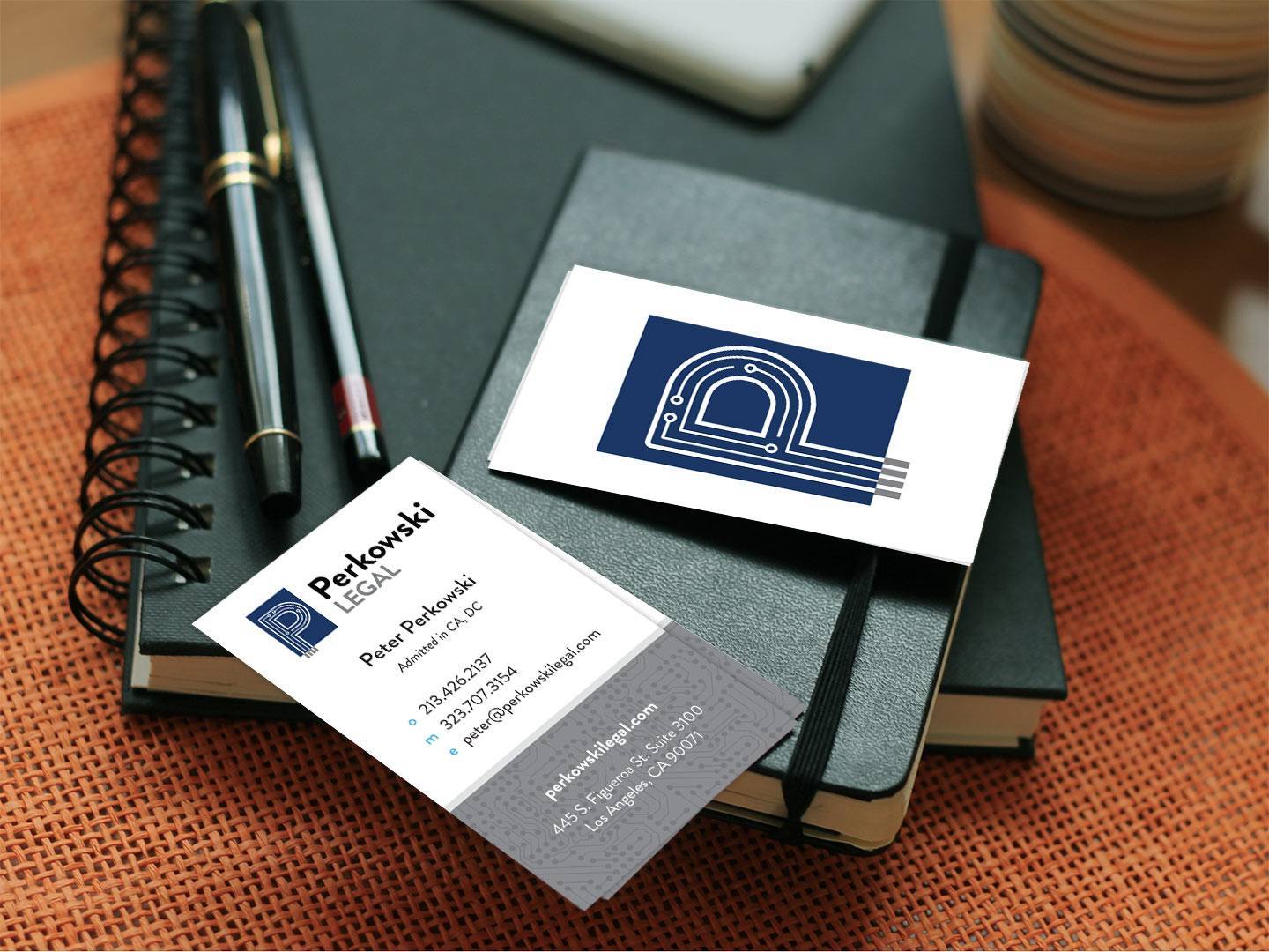 Perkowski Legal Business Cards