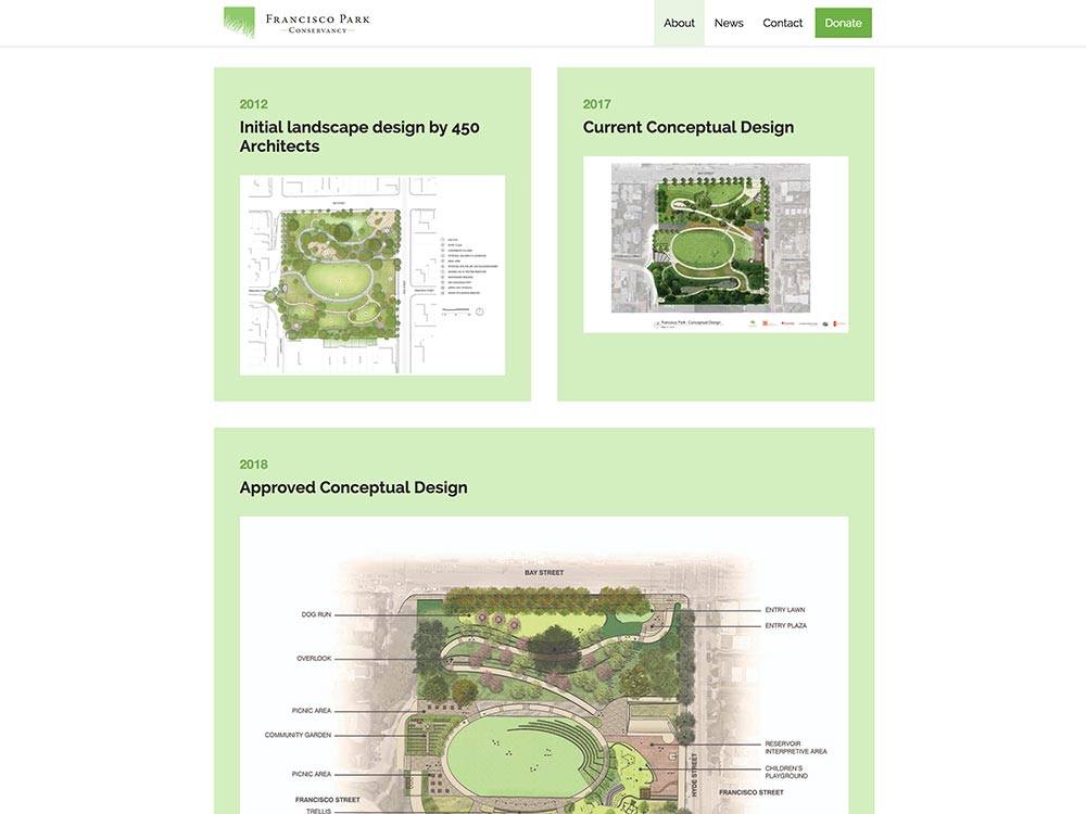 Francisco Park Plans and Ideas Page 2018
