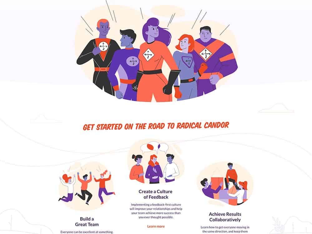Radical Candor About Our Company Page