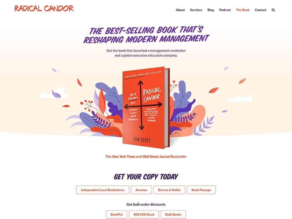 Radical Candor Book Page