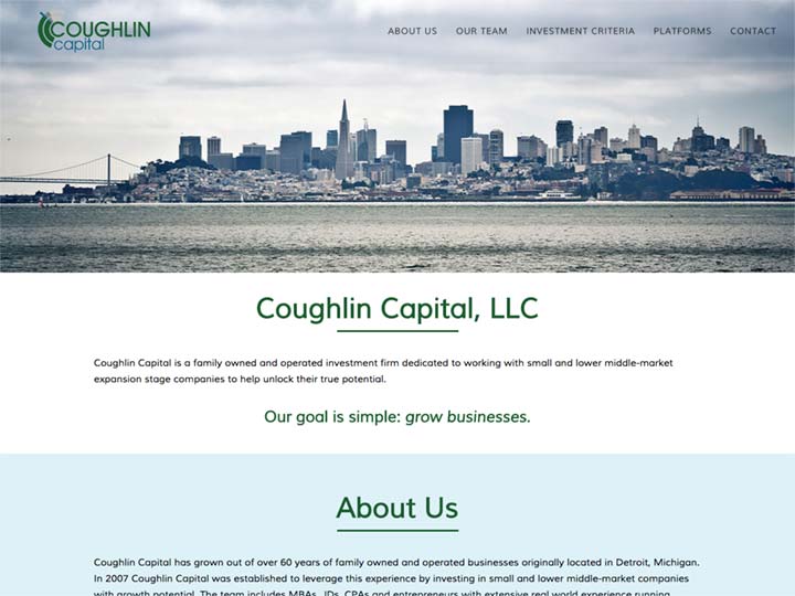 Coughlin Capital Home Top Capture