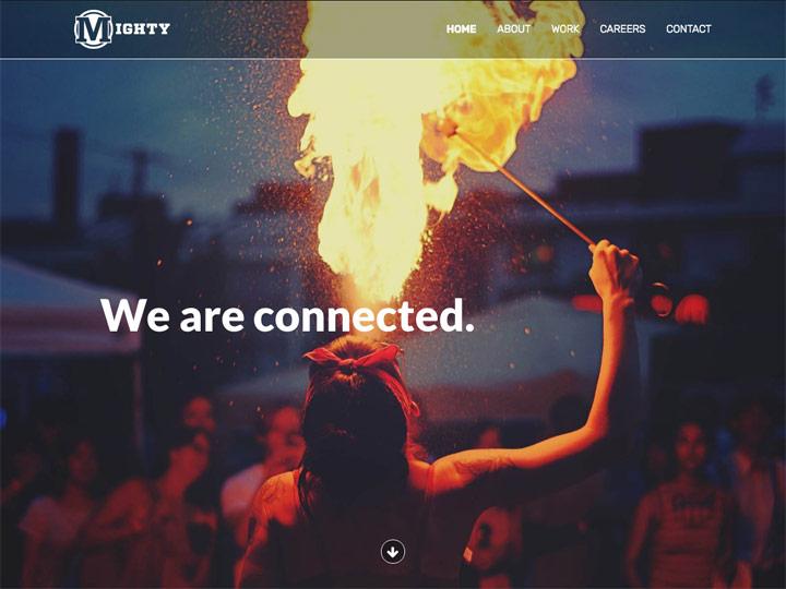 Mighty PR Homepage 1