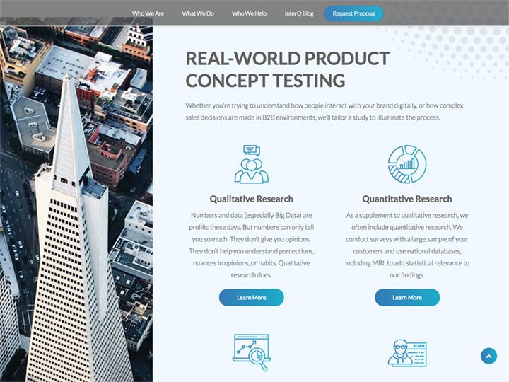 InterQ Research Homepage 3