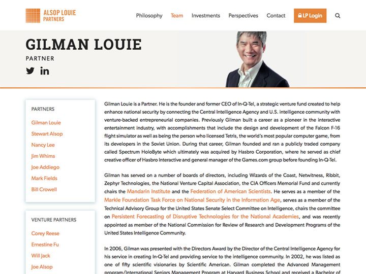 Alsop Louie Partners Single Team Page