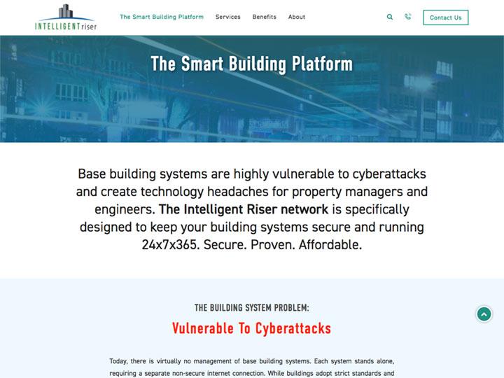 Intelligent Riser Smart Building Platform Page