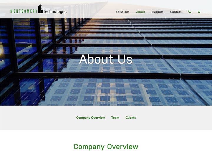 Montgomery Technologies About Page