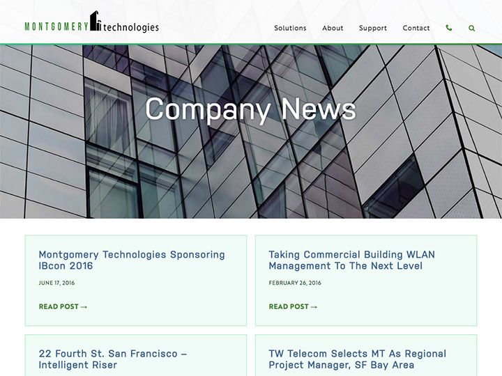 Montgomery Technologies News Page