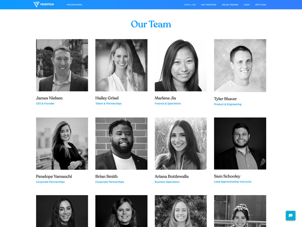 Vendition 2020 About Us 2 Page