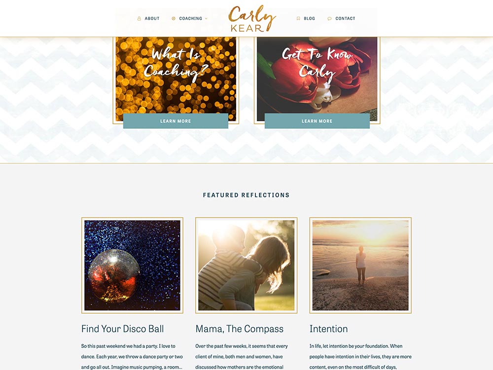 Carly Kear Homepage 2