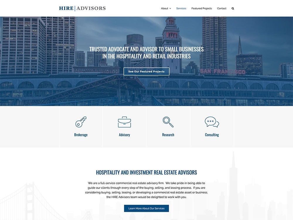 HIRE Advisors Homepage