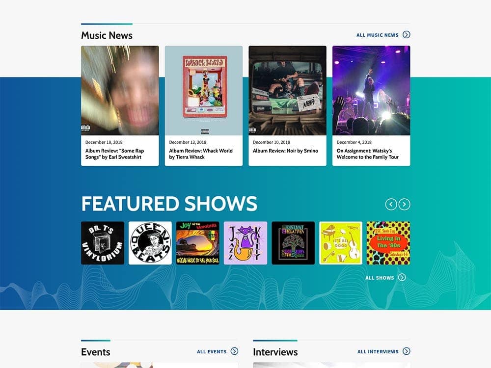 KZSC Santa Cruz 88.1 FM Homepage 2