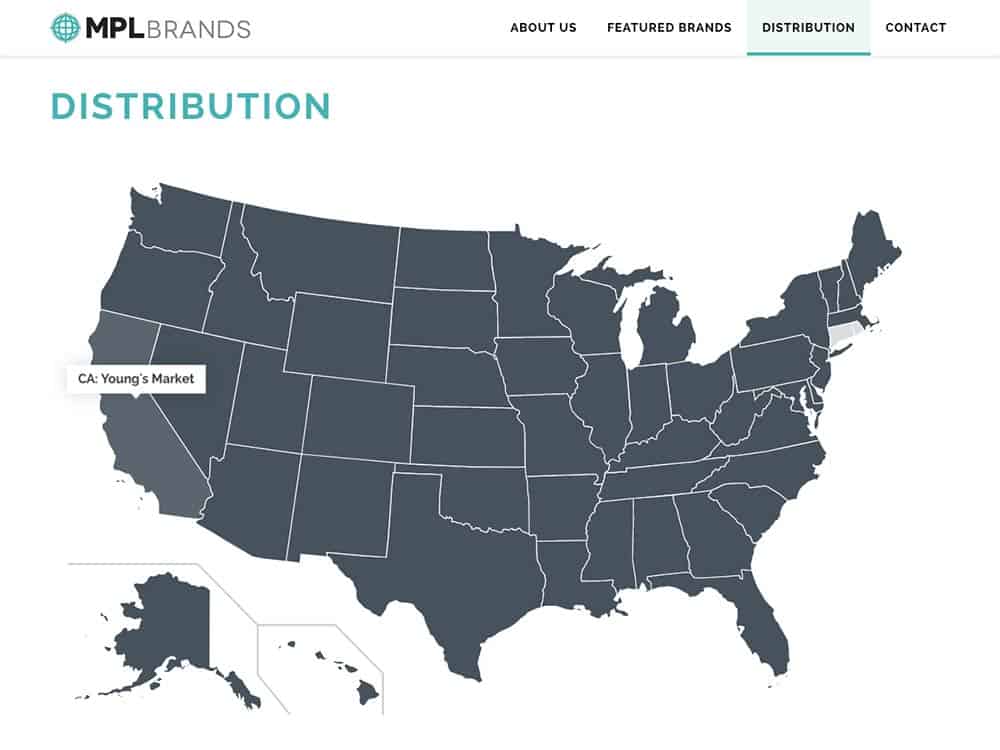 MPL Brands Distribution Page