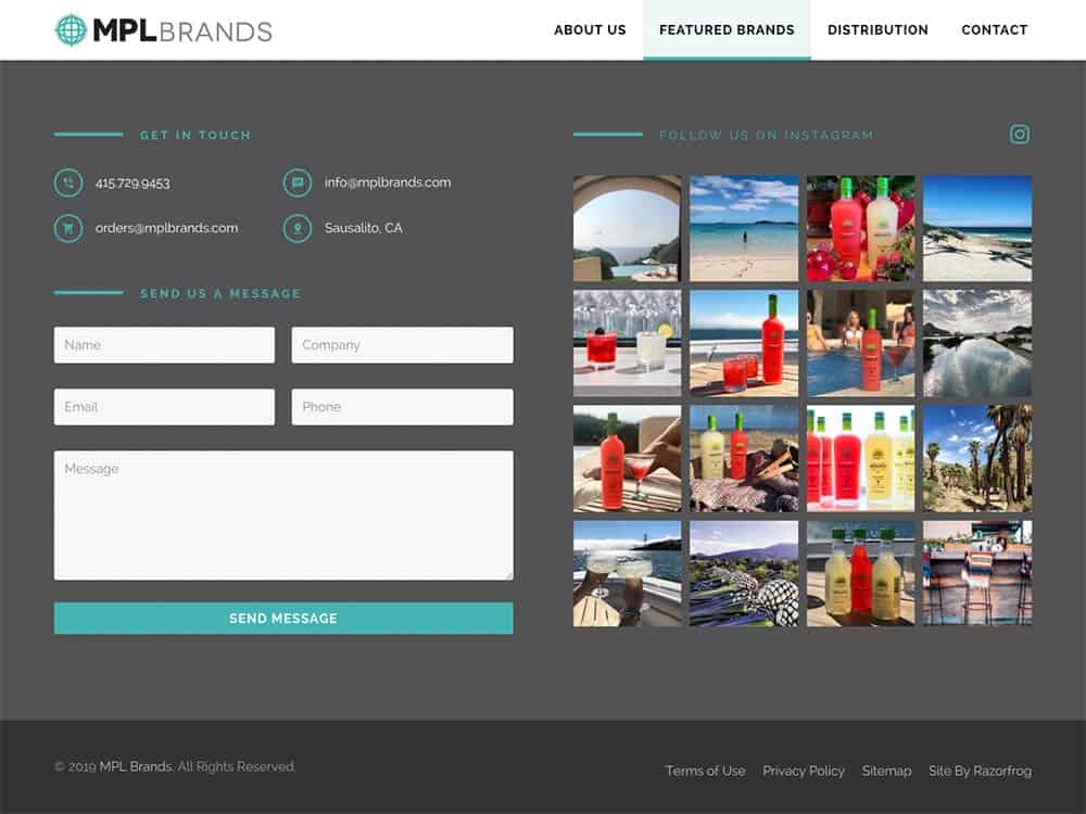 MPL Brands Footer