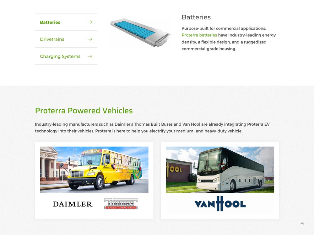 Proterra Powered Page