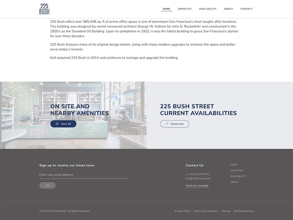 Kylli 225 Bush Homepage 2