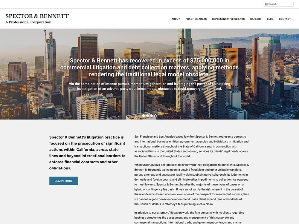 Spector & Bennett Homepage