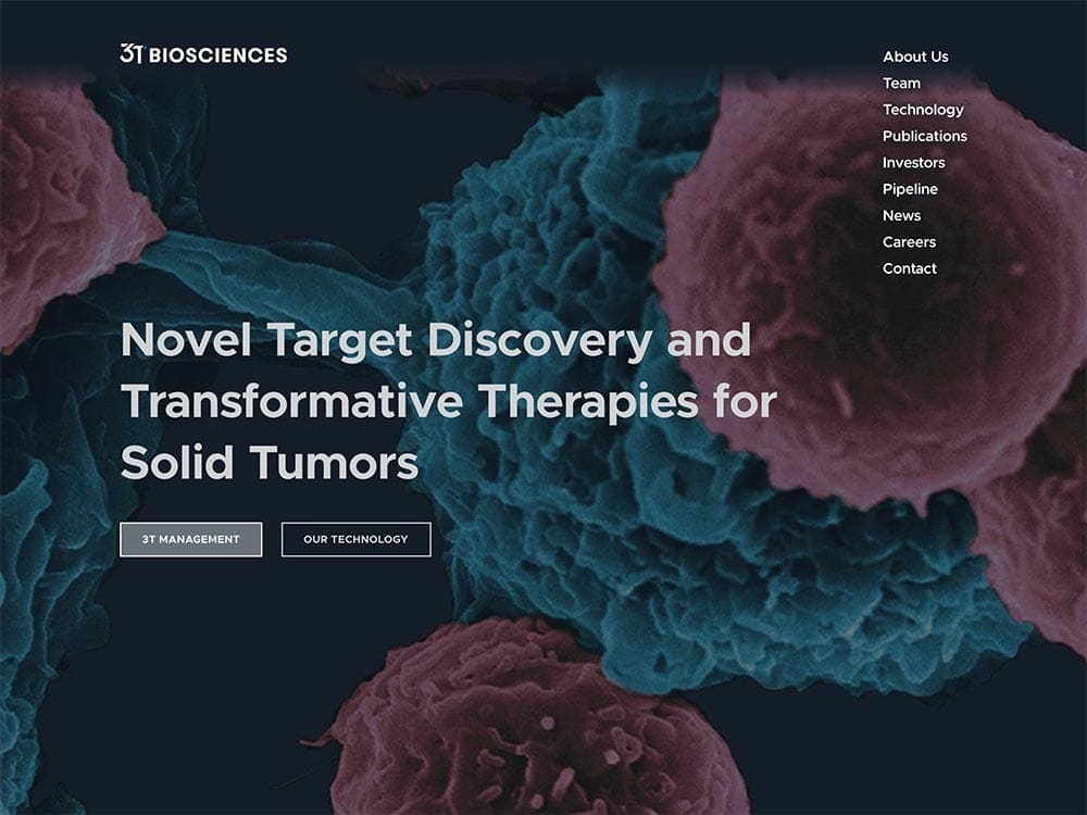 3T Biosciences Homepage