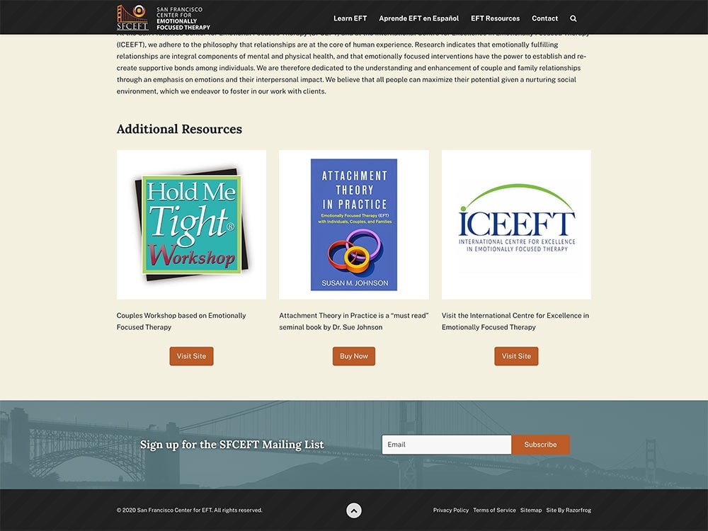 SFCEFT Homepage 2