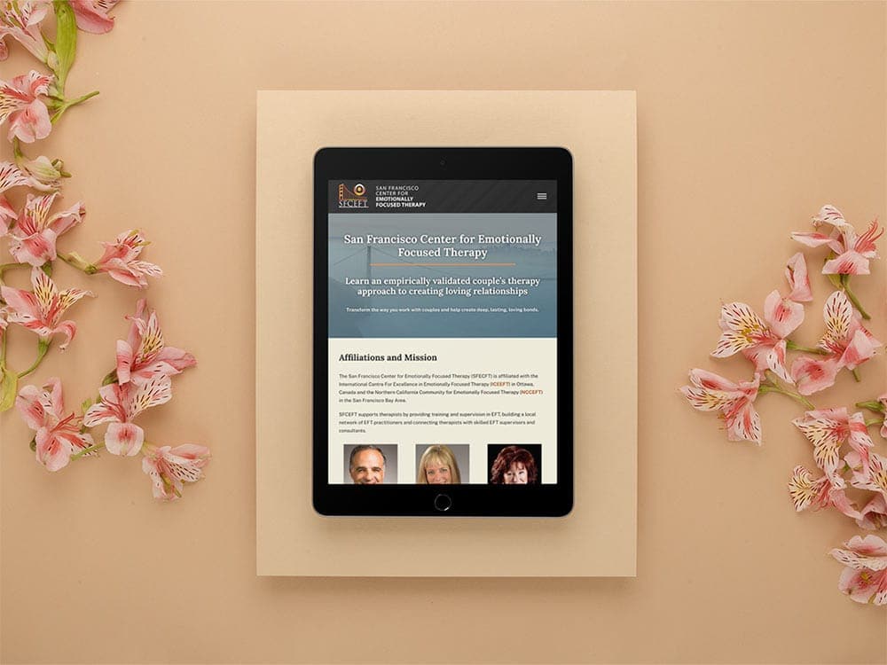 Razorfrog portfolio: San Francisco Center for Emotionally Focused Therapy