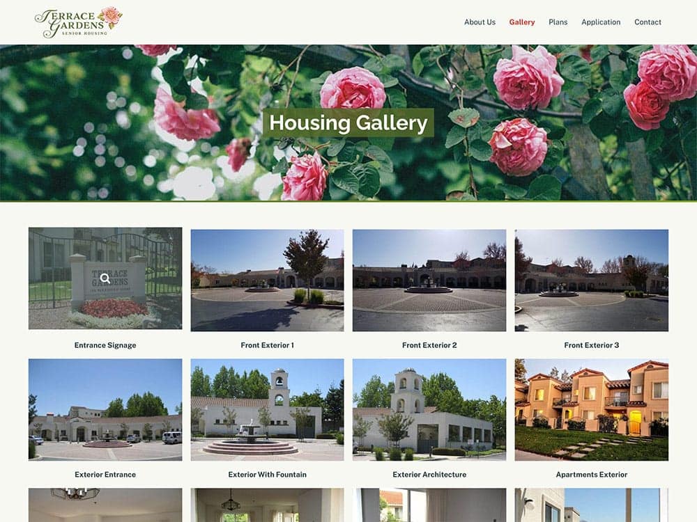 Terrace Gardens Gallery Page