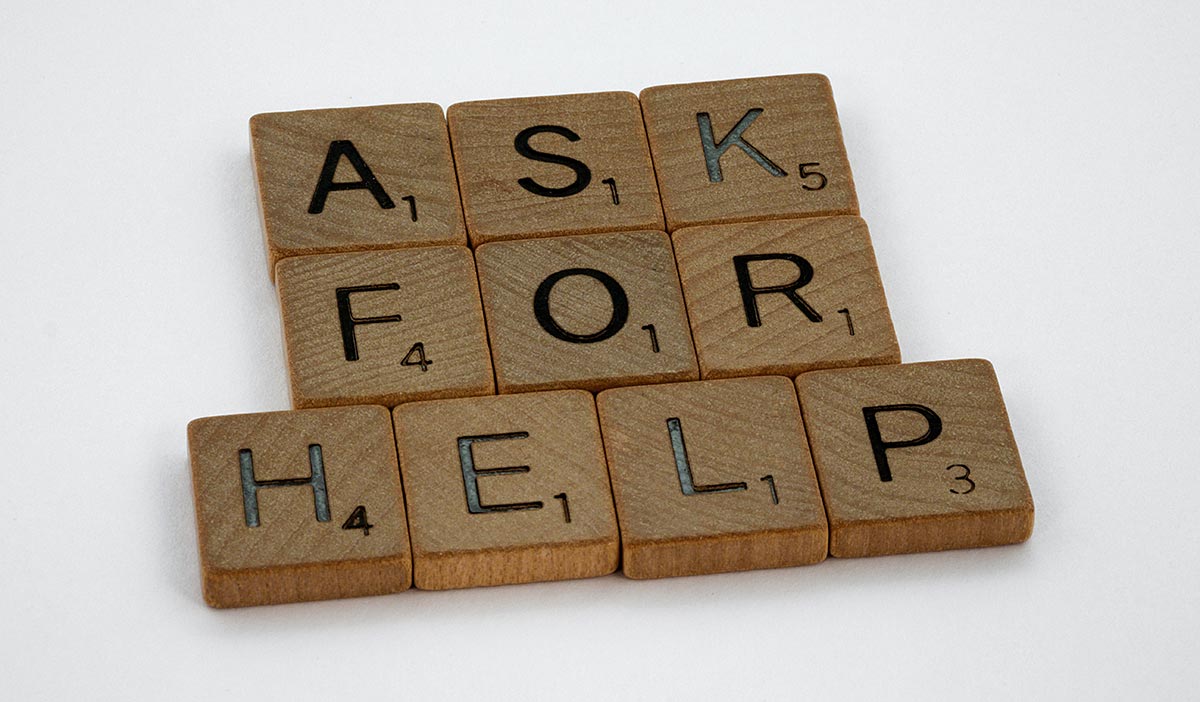 Ask For Help Scrabble Letters