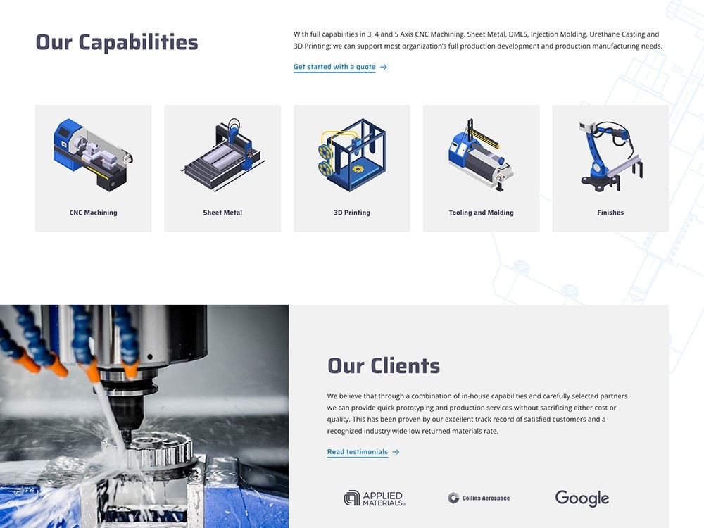 Rapid Axis Homepage 2