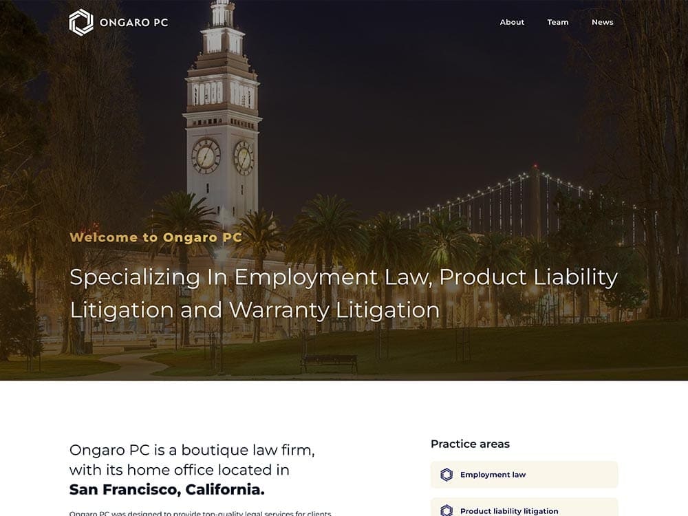 Ongaro PC Homepage 1