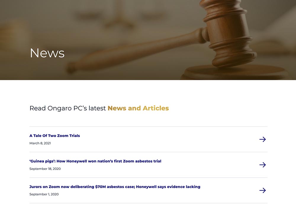 Ongaro PC News Page