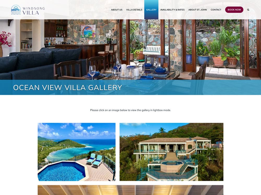 WindSong Villa Gallery Page