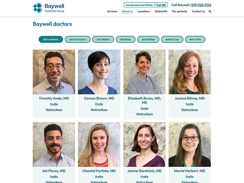 Baywell About Page Doctors