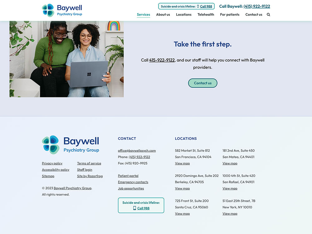 Baywell Footer