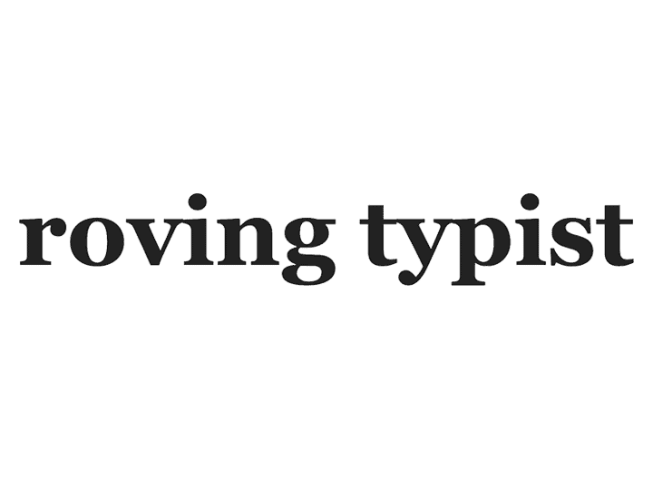 Roving Typist Logo