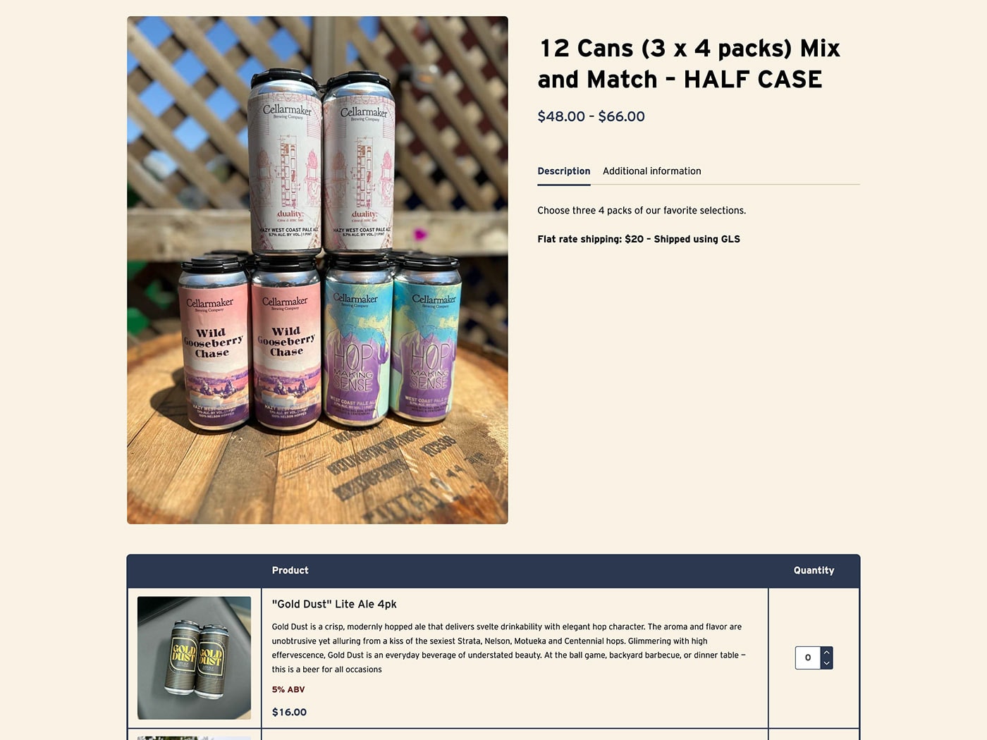 Cellarmaker Mix and Match Half Case Product Part 1