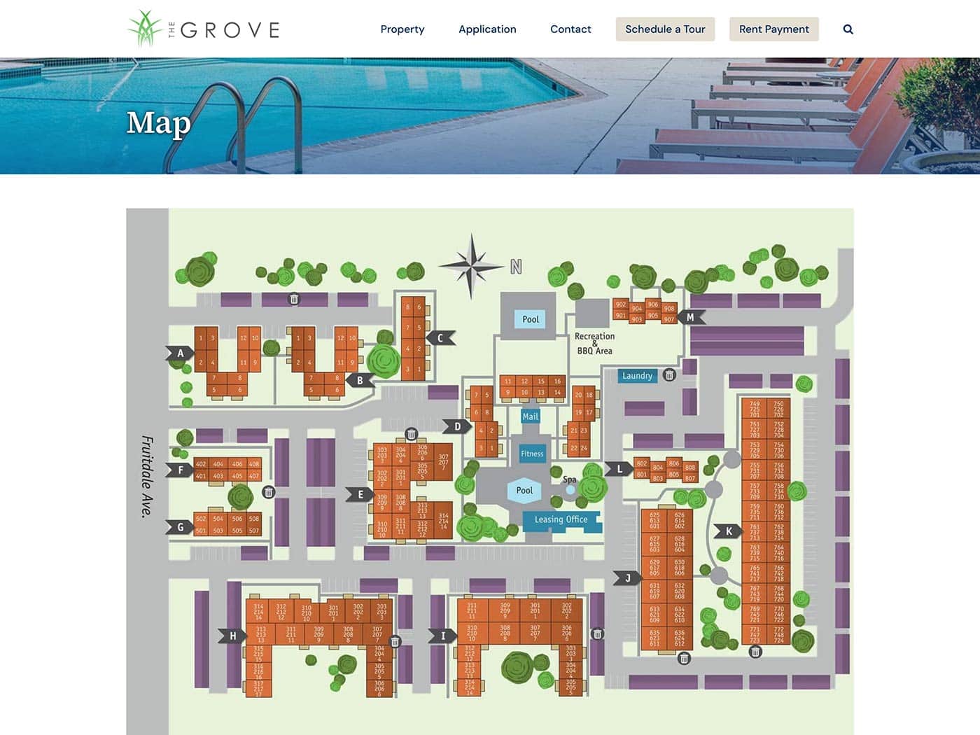 JSCO The Grove Map Page