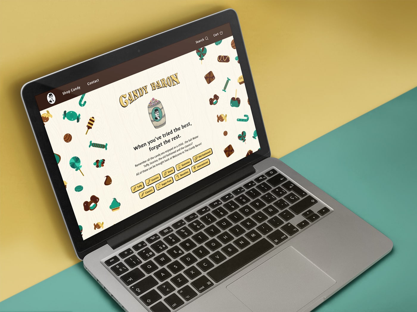 Razorfrog portfolio: The Candy Baron