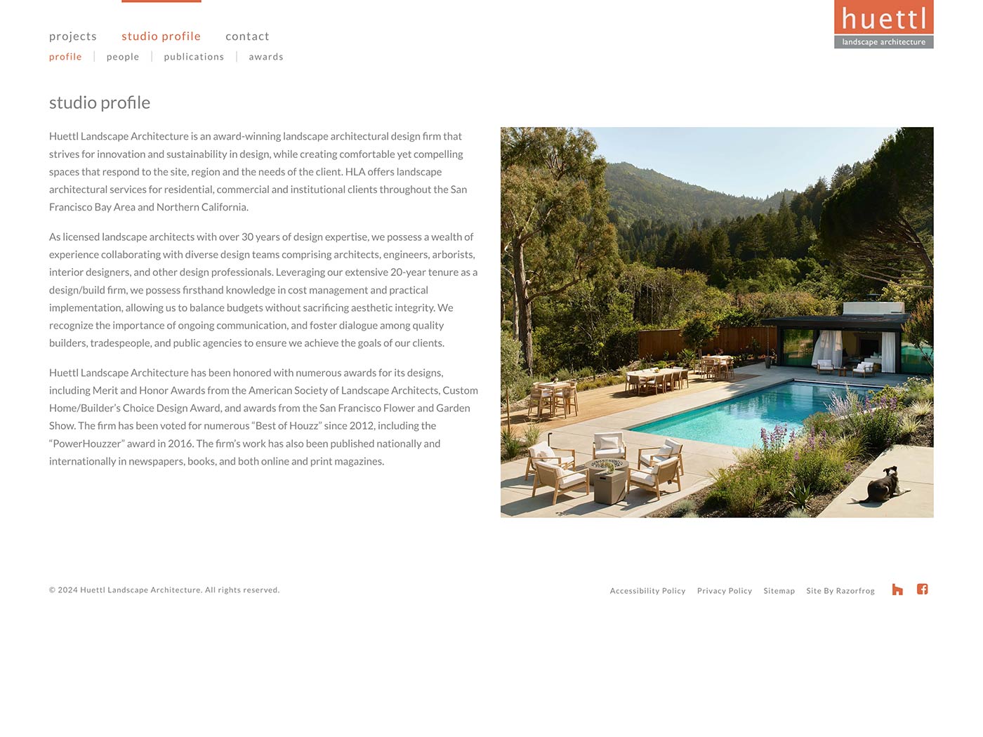 Huettl Landscape Architecture Studio Profile Page