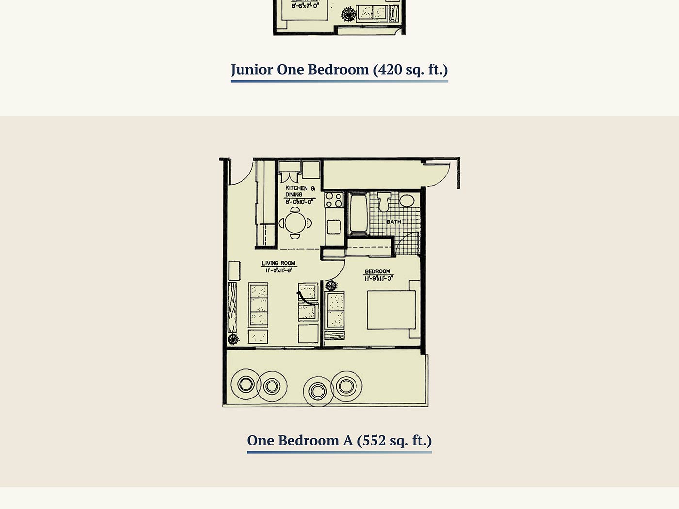 Fuji Towers Floor Plans Page