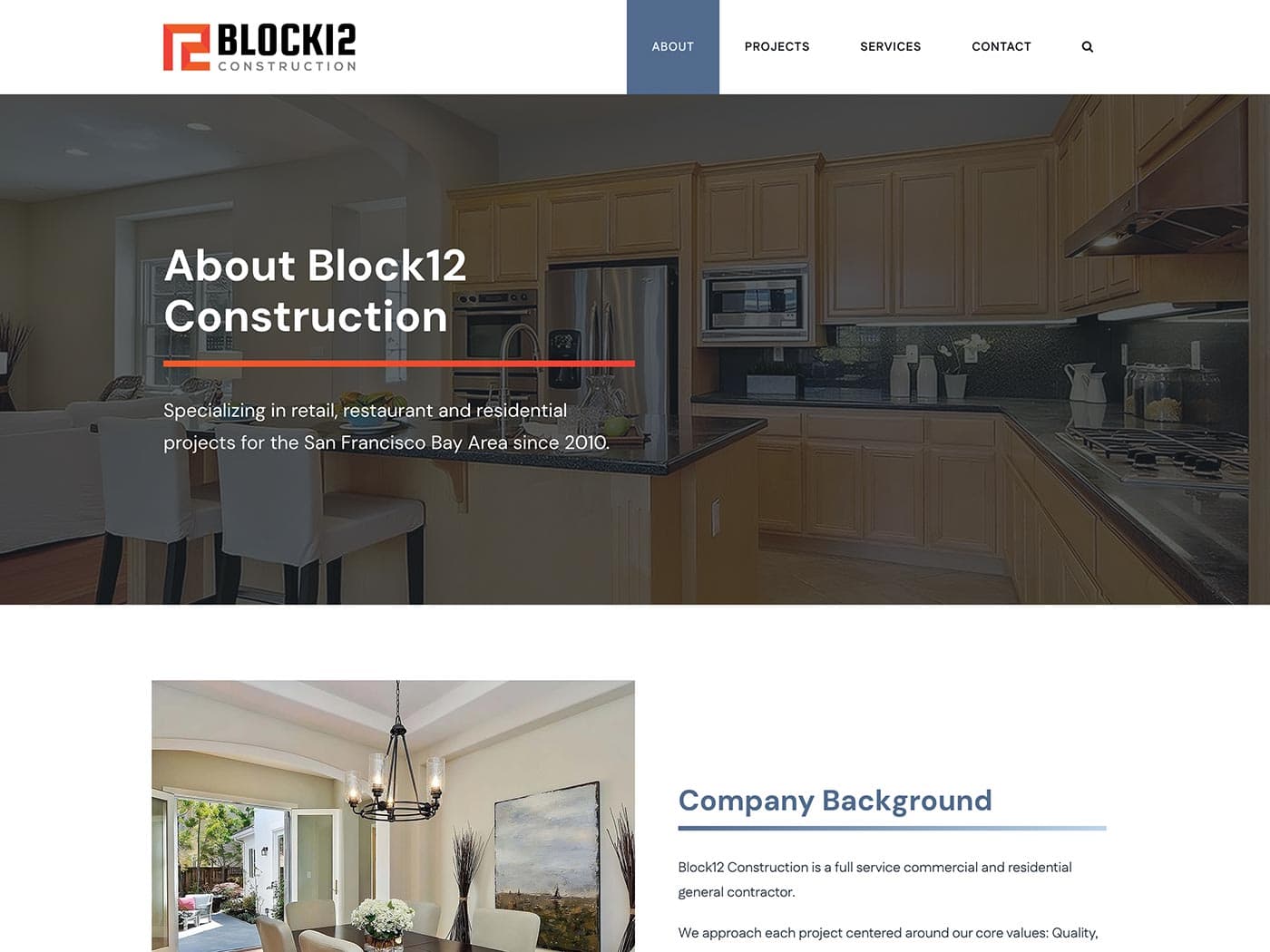 Block12 Construction About Page
